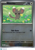 2026 Chaos Rising Minccino Reverse Holo #72/86