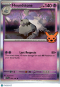 2023 Scarlet & Violet Houndstone Holo Rare Trick or Trade #106/198