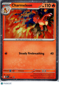 Mega Evolution Charmeleon Cosmic Holo Black Star Promo #MEP EN 079