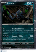 2026 Pitch Black Zarude Trick or Trade Rare #56/84
