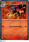 Mega Evolution Charmeleon Cosmic Holo Black Star Promo #079