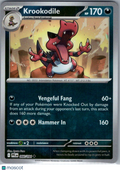 2025 Mega Evolution – Phantasmal Flames Krookodile Reverse Holo Uncommon #66/94