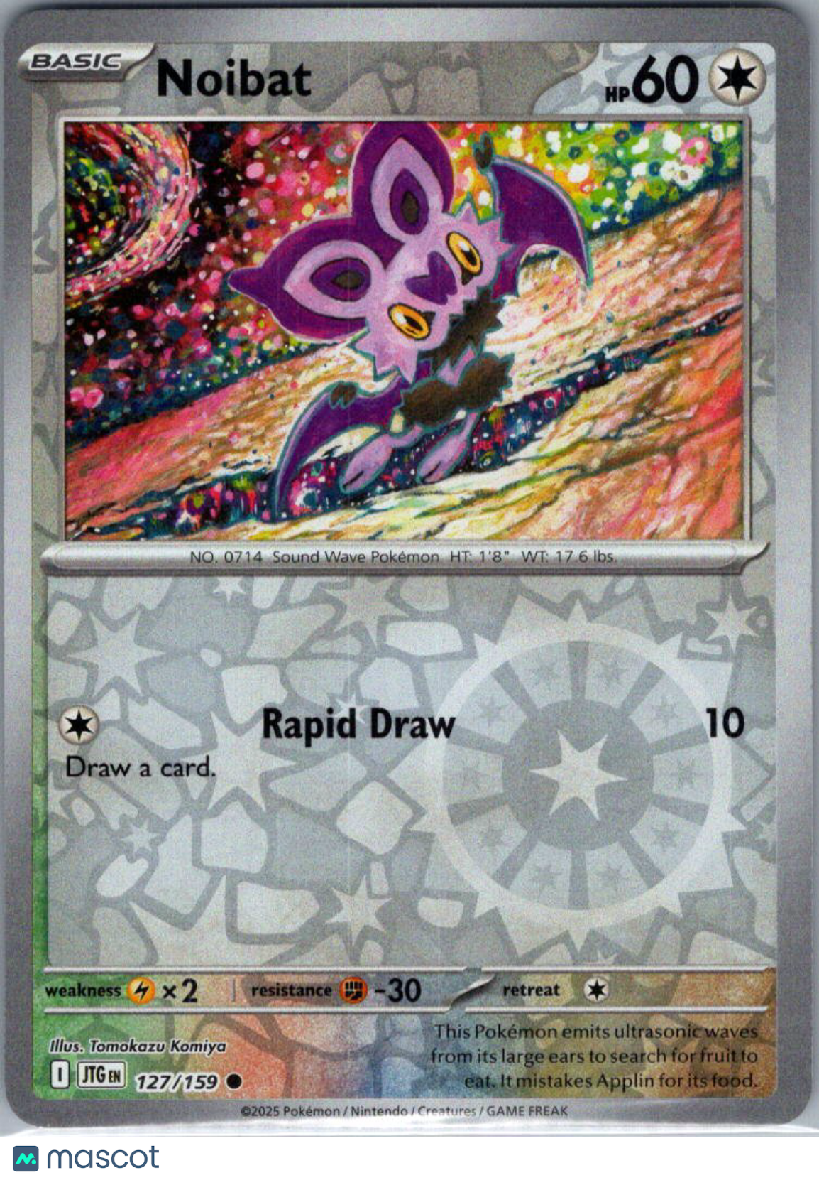 2025 Journey Together Noibat Reverse Holo #127/159