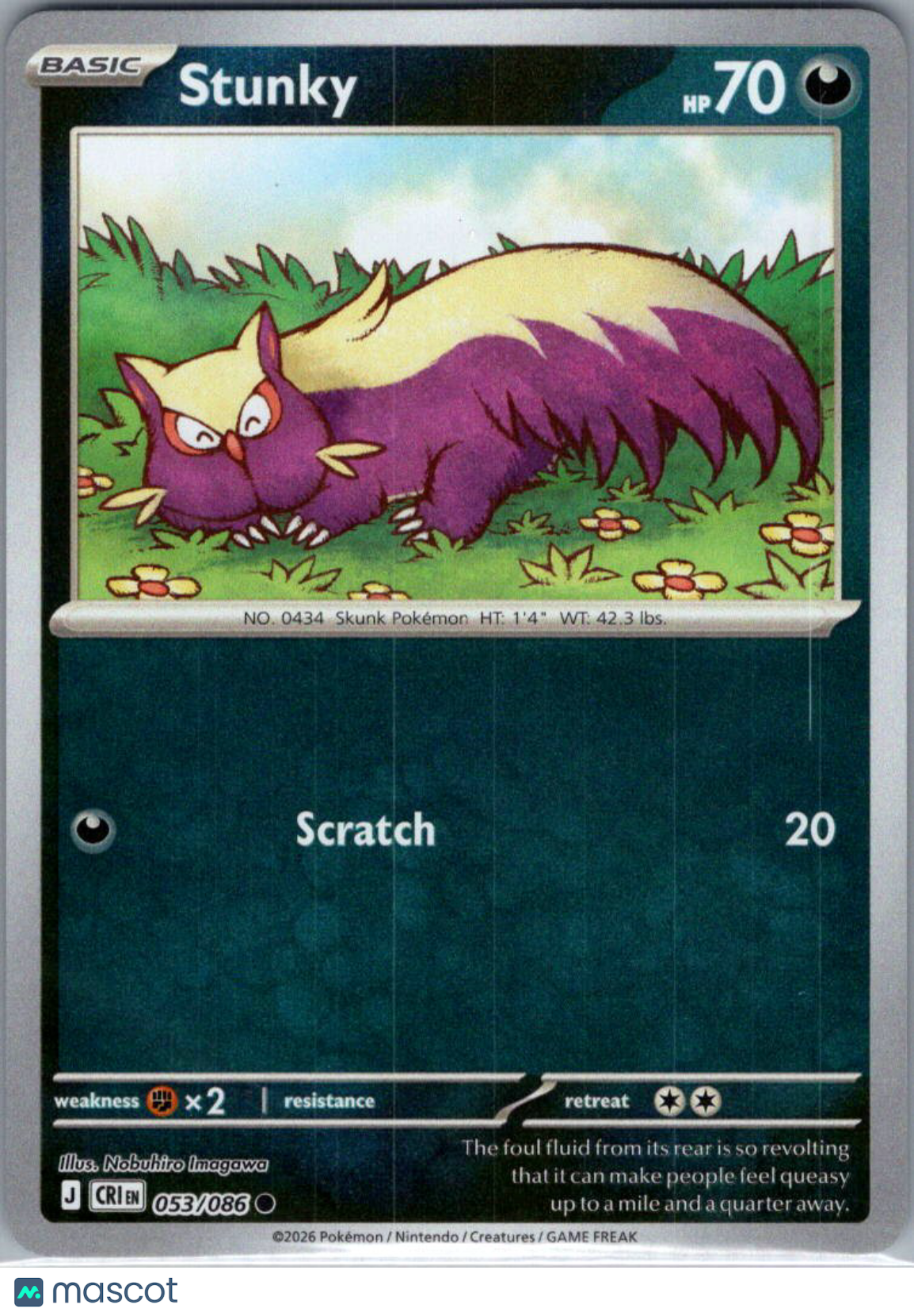 2026 Chaos Rising Stunky Reverse Holo #53/86