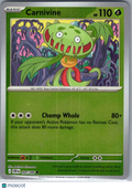 2026 Chaos Rising Carnivine Reverse Holo #4/86