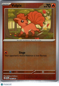 2026 Chaos Rising Vulpix Reverse Holo #8/86