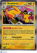 2026 Chaos Rising Ampharos Holo Rare #029/086