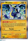 2026 Pitch Black Miraidon Holo Rare #028/084