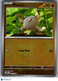 2026 Pitch Black Mankey Reverse Holo #042/084