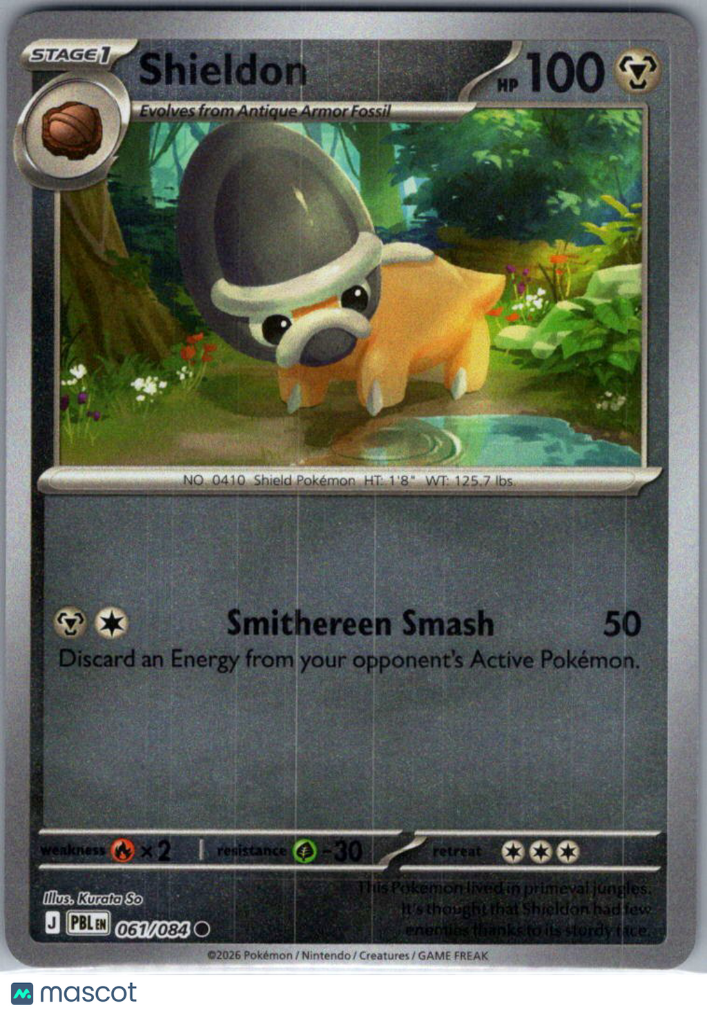 2026 Pitch Black Shieldon Reverse Holo #061/084