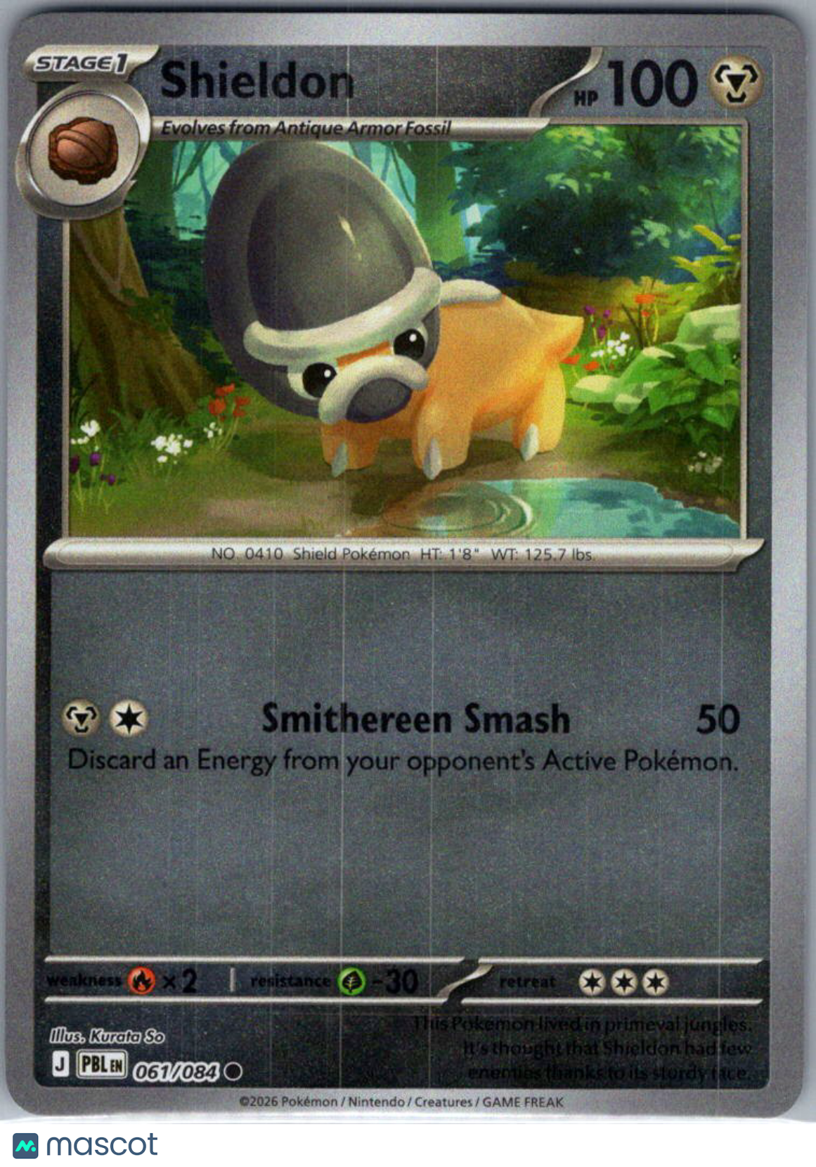 2026 Pitch Black Shieldon Reverse Holo #061/084