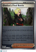 2026 Pitch Black Gladion's Final Battle Reverse Holo Uncommon #077/084