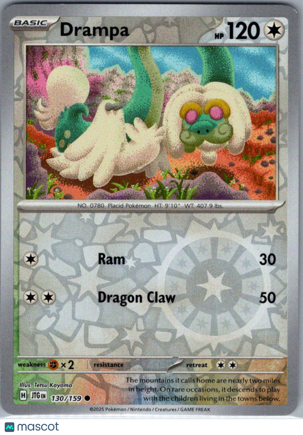 2025 Journey Together Drampa Reverse Holo #130/159