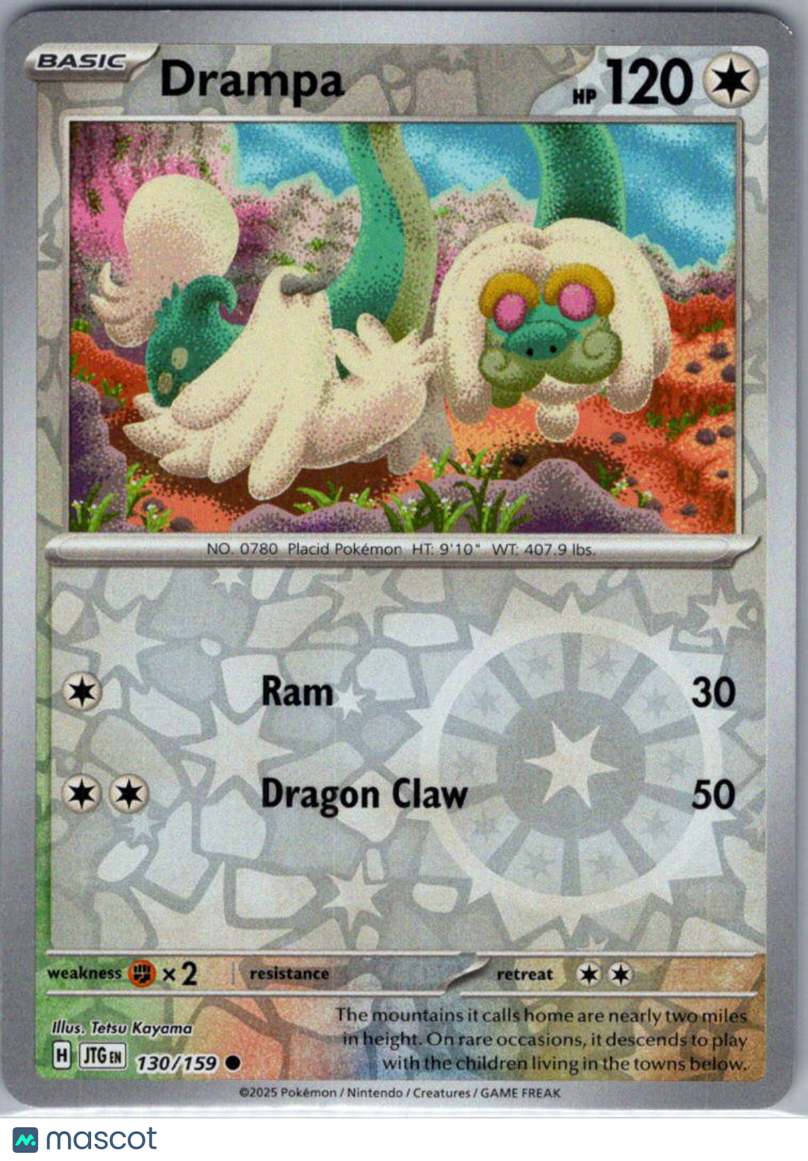 2025 Journey Together Drampa Reverse Holo #130/159