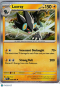 2026 Mega Evolution – Perfect Order Luxray Holo Rare #28/88