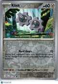 2025 Black Bolt Klink Reverse Holo #61/86