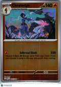 2025 Mega Evolution – Phantasmal Flames Ceruledge Reverse Holo Uncommon #20/94