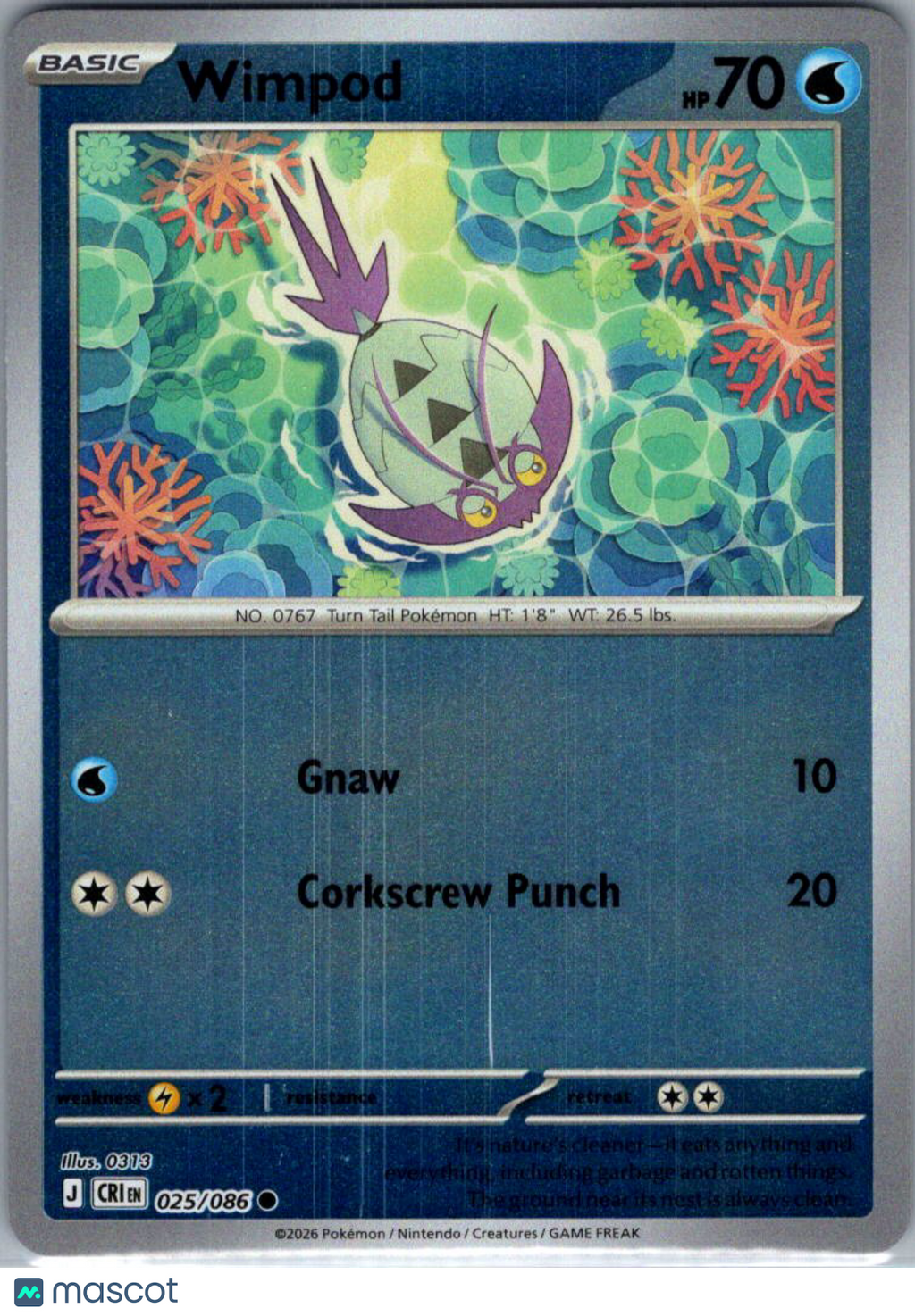 2026 Chaos Rising Wimpod Reverse Holo #25/86