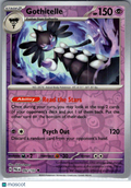 2023 Paldea Evolved Gothitelle Reverse Holo Uncommon #92/193