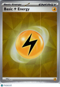 Scarlet & Violet Basic Energies Basic Lightning Energy Reverse Holo #012