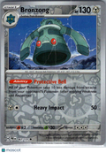 2025 Prismatic Evolutions Bronzong Reverse Holo Uncommon #67/131