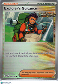 2025 Prismatic Evolutions Explorer's Guidance Reverse Holo Pokeball #107/131