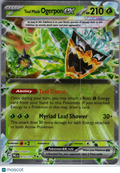 2025 Prismatic Evolutions Teal Mask Ogerpon EX Holo Double Rare RR #12/131