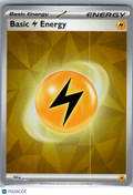 Scarlet & Violet Basic Energies Basic Lightning Energy Reverse Holo #012