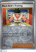 2025 Prismatic Evolutions Black Belt's Training Reverse Holo #96/131