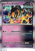 2025 Prismatic Evolutions Iron Boulder Reverse Holo Rare #46/131