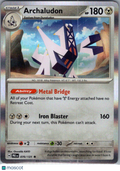 2025 Prismatic Evolutions Archaludon Holo Rare #70/131
