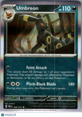 2025 Prismatic Evolutions Umbreon Holo Rare #59/131