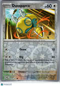 2025 Prismatic Evolutions Dunsparce Reverse Holo #79/131