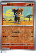2025 Prismatic Evolutions Litleo Reverse Holo #15/131