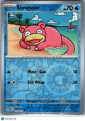 2025 Prismatic Evolutions Slowpoke Reverse Holo #18/131