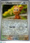 2023 Obsidian Flames Lillipup Reverse Holo #170/197