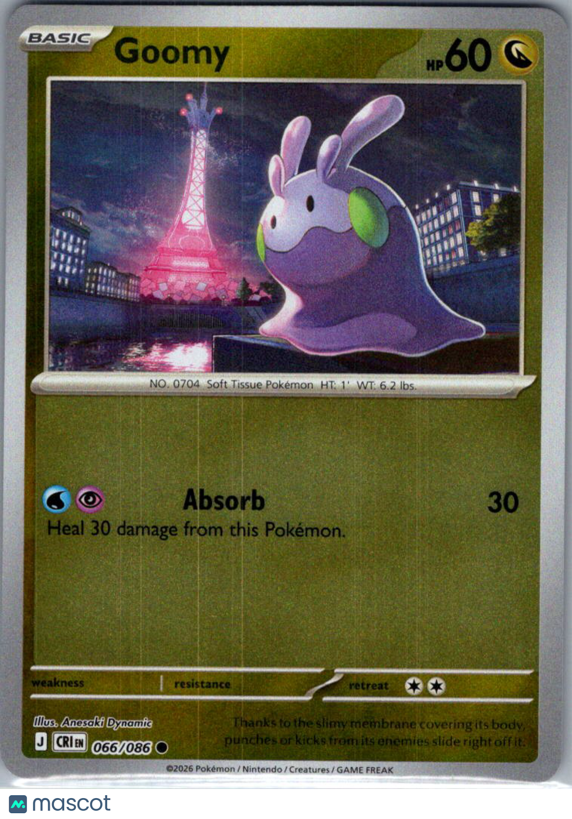 2026 Chaos Rising Goomy #66/86