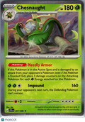 2026 Chaos Rising Chesnaught Holo Rare #7/86