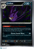 2026 Chaos Rising Crobat Holo Rare #51/86