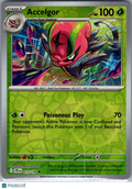 2025 Journey Together Accelgor Reverse Holo Uncommon #13/159
