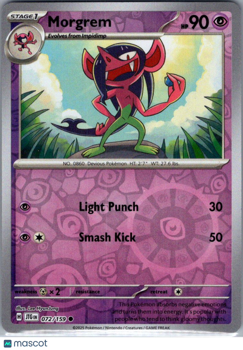 2025 Journey Together Morgrem Reverse Holo #72/159