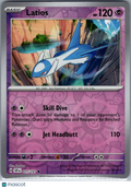 2024 Surging Sparks Latios Reverse Holo Uncommon #77/191