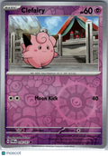 2024 Twilight Masquerade Clefairy Reverse Holo #78/167