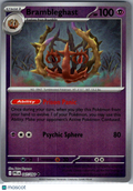 2025 Mega Evolution – Phantasmal Flames Brambleghast Reverse Holo Uncommon #47/94