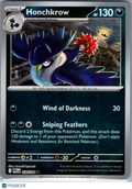 2025 Mega Evolution – Phantasmal Flames Honchkrow Reverse Holo Uncommon #58/94