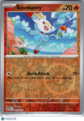 2024 Stellar Crown Scorbunny Reverse Holo #26/142