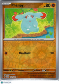 2024 Surging Sparks Phanpy Reverse Holo #102/191