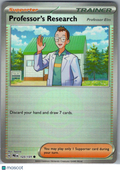 2025 Prismatic Evolutions Professor's Research Reverse Holo Pokeball #123/131