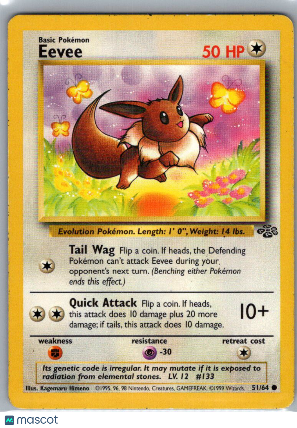 1999 Jungle Eevee #51/64