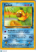 1999 Fossil Psyduck #53/62